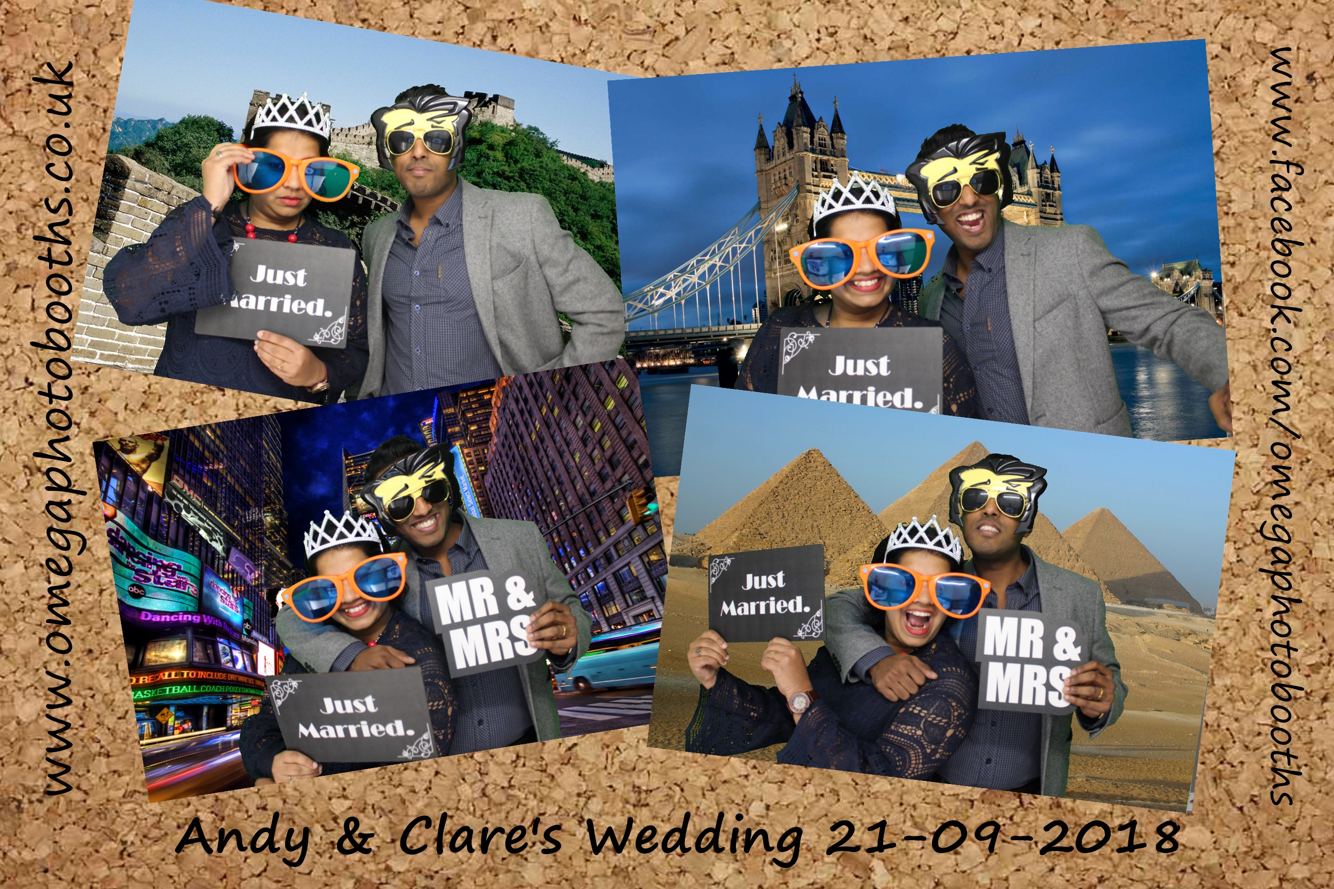 Andy and Clare wedding | View more photos from the event at gallery.omegaphotobooths.co.uk/u/Omega-Photobooths/Andy-and-Clare-wedding